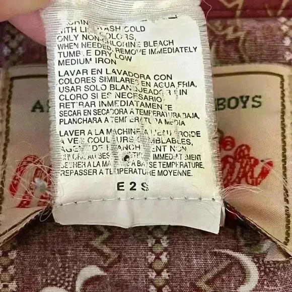 Wrangler Mens Vintage Button Down Shirt Size XXL - Picture 7 of 10